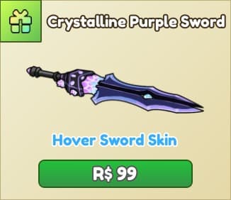 Gamepass Crystalline Purple Sword — Cultivation Mortal to Immortal