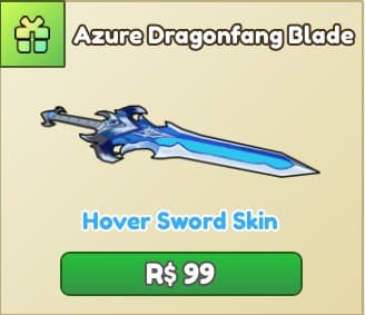 Gamepass Azure Dragonfang Blade — Cultivation Mortal to Immortal
