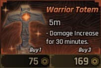 Gamepass Warrior Totem 3x — The Forge