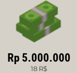 Gamepass Cash 5 Juta — Drag Drive Simulator